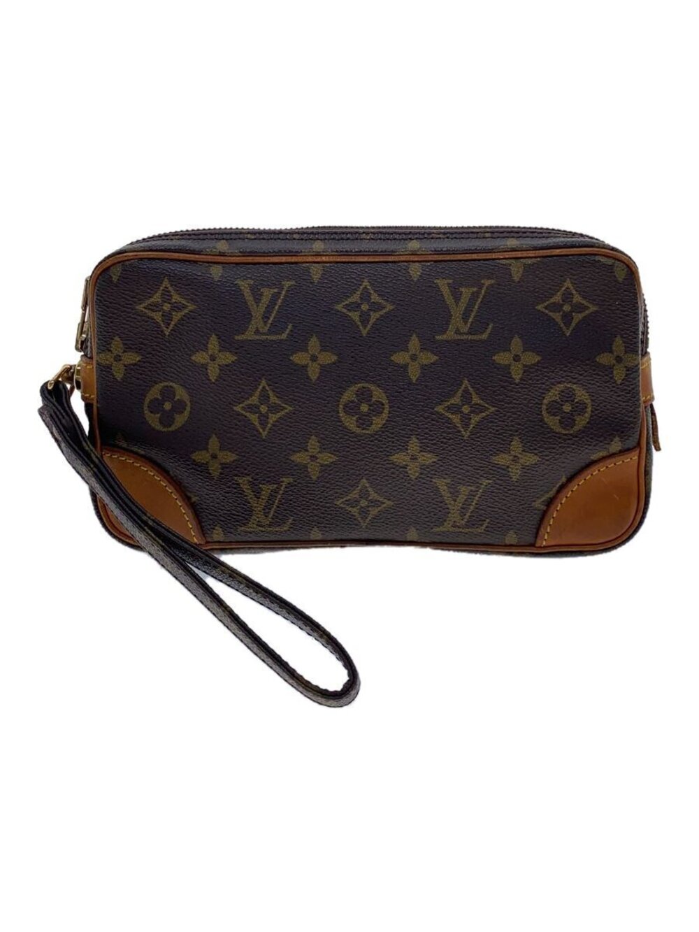 Louis Vuitton Pochette Marly Bandouliere Monogram Canvas Brown